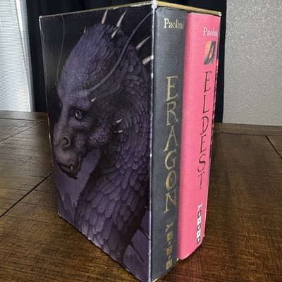 Christopher Paolini Inheritance Box Set Edition 1&2 Eragon Eldest Slipcase