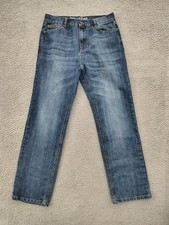 Ring Of Fire Jeans Boys 20 Blue Straight Leg Denim Medium Wash Casual Classic