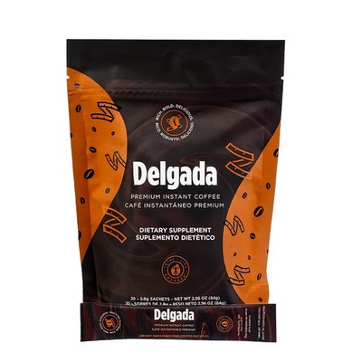 TLC Delgada Instant  Slimming Coffee  25 Sachets
