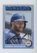 2024 Topps Heritage Mini Blue Border 21/25 Robbie Grossman #142 18sb