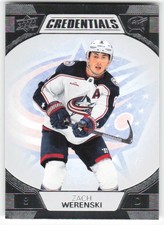 ZACH WERENSKI - Pick Your Cards - Build Your Own Lot - USA HOCKEY BLUE JACKETS