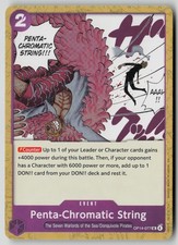 Penta-Chromatic String OP14-077 One Piece The Azure Sea's Seven Uncommon NM