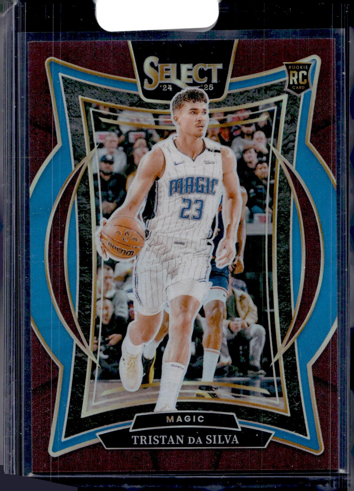 2024-25 Panini Select #83 Tristan da Silva Maroon Prizm #/175