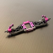 HPI RS4 3 UPGRADE REAR LOWER MOUNT WITH ARMS AND UPGRADE HUBS 1/10