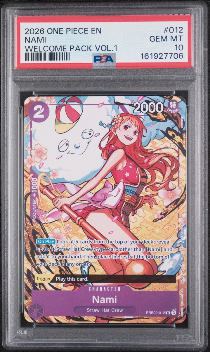 Nami PRB02-012 One Piece Promotion Cards for sale | eBay