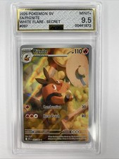 2025 Pokemon Pignite 97/86 Illustration Rare White Flare AGS 9.5! on eBay