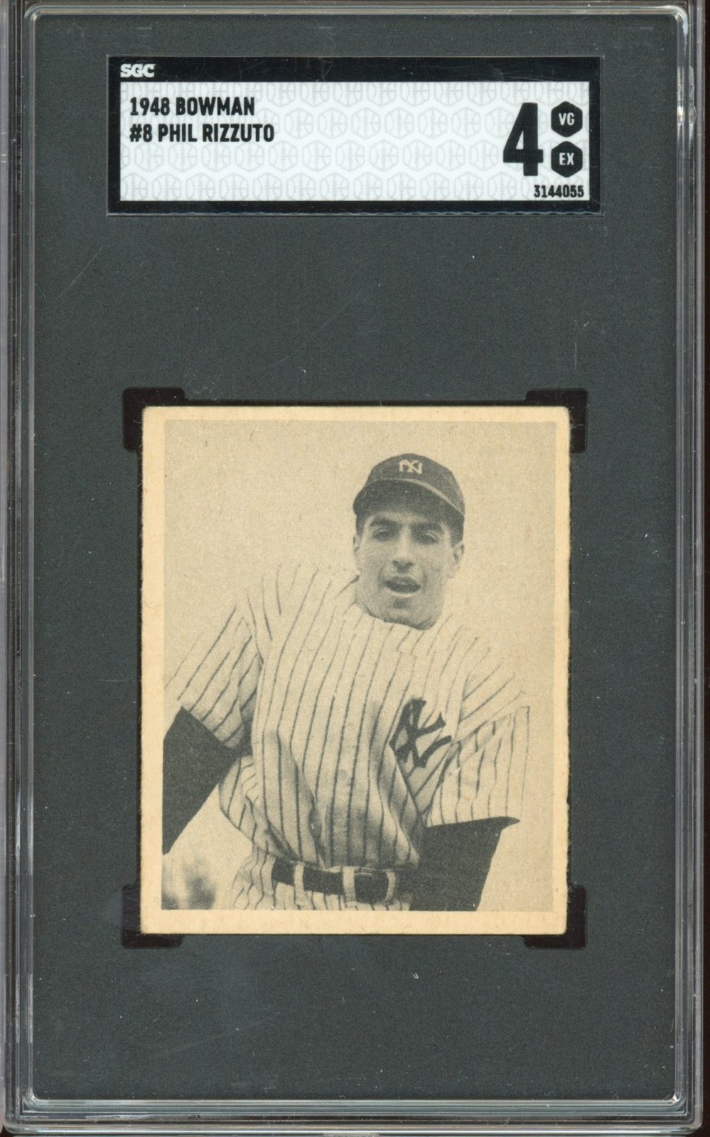 1948 Bowman Baseball #8 Phil Rizzuto SGC 4
