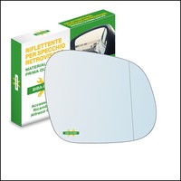Glas RüCkspiegel Verchromt AsphäRisch Seite Dx-Passeggero FüR Seat Altea (
