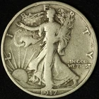 Photo of a 1917-S Walking Liberty Half Dollar from an eBay listing that sold on Jul 21, 2026