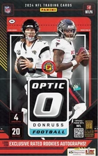 2024 Donruss Optic Football International Hobby PYT Box Break #607 - Downtown?!?