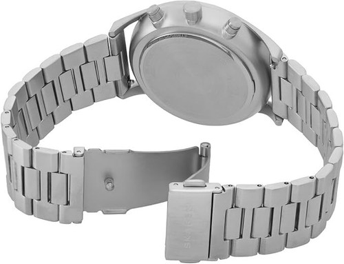 Skagen Watch Holst Chronograph SKW6926 Men's Silver - Picture 3 of 4