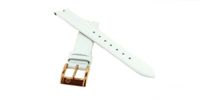 Candino Sapphire Ersatzband glattes Leder weiß mit Einschnitt C4600
