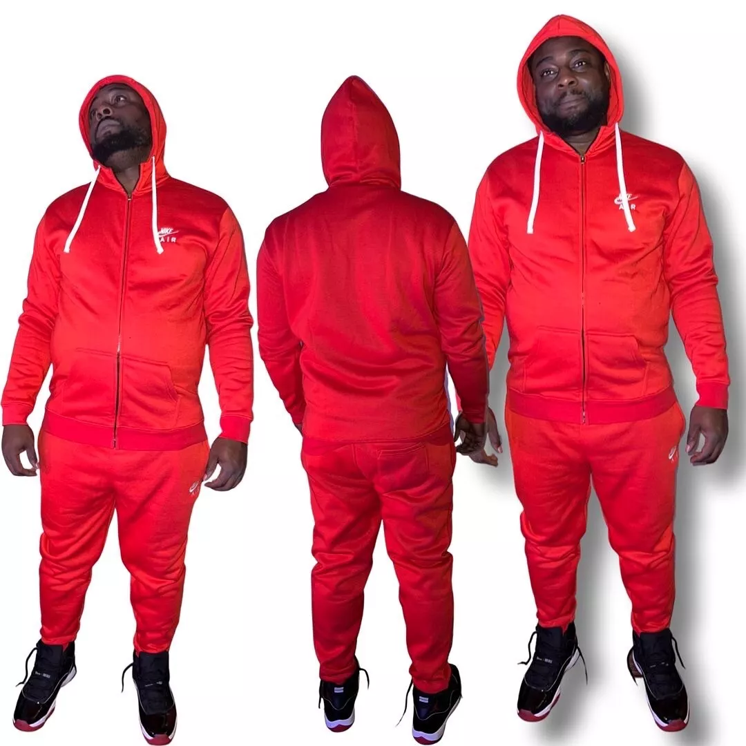 red and white nike jogging suit - OFF-65% >Free Delivery