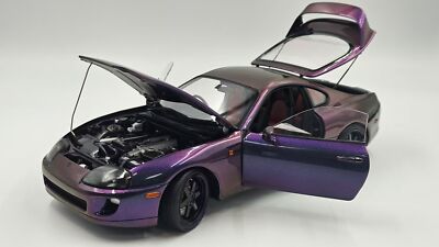 WHELART 1/18 Toyota Supra A80 Full-open type Midnight Purple