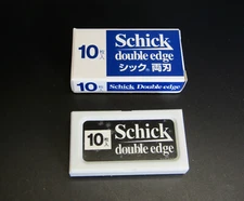 SCHICK VTG D/E 10 BLADE DISPENSER JAPAN MARKET Made In Germany UNUSED COND. #7