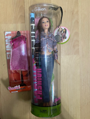 Barbie Fashion Fever Gillian Doll Brown Eyes & Hair Freckles