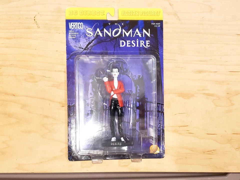 🗨 Figuras de acción de colección 1999 El sueño, muerte y deseo del hombre de arena de Neil Gaiman Foto 4 de 4