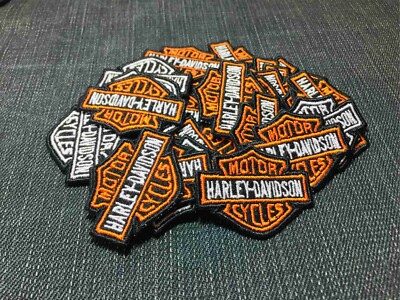 Mini Patches Harley Davidson - 3cm x 4cm - Small Size