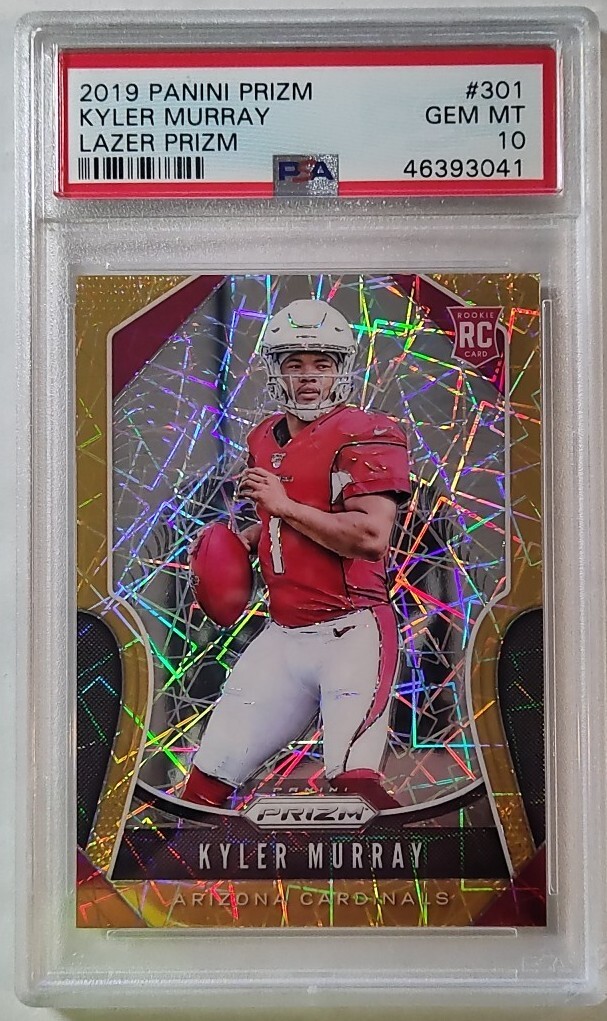 2019 Prizm (Lazer) Kyler Murray RC #301, PSA 10 GEM 💎