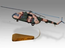 Mil Mi-17 USAF Version 3 Desk Wood Helicopter New Model Large Scale 1/48