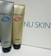 NuSkin Epoch ICEDANCER   Invigorating Leg Gel &  FIREWALKER RELAXING FOOT CREAM