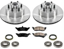 Front Rotors Brake Pads Seals For Dodge Dakota 91-96 Rear Wheel Drive Rear Abs