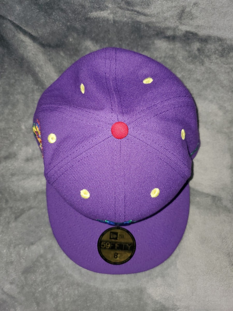 NEW ERA 59 FIFTY MLB CHICAGO CUBS PURPLE ASG 1990 FITTED HAT