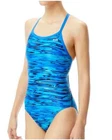 TYR Women's Hydra Female Performance Swimsuit Size 26" Blue