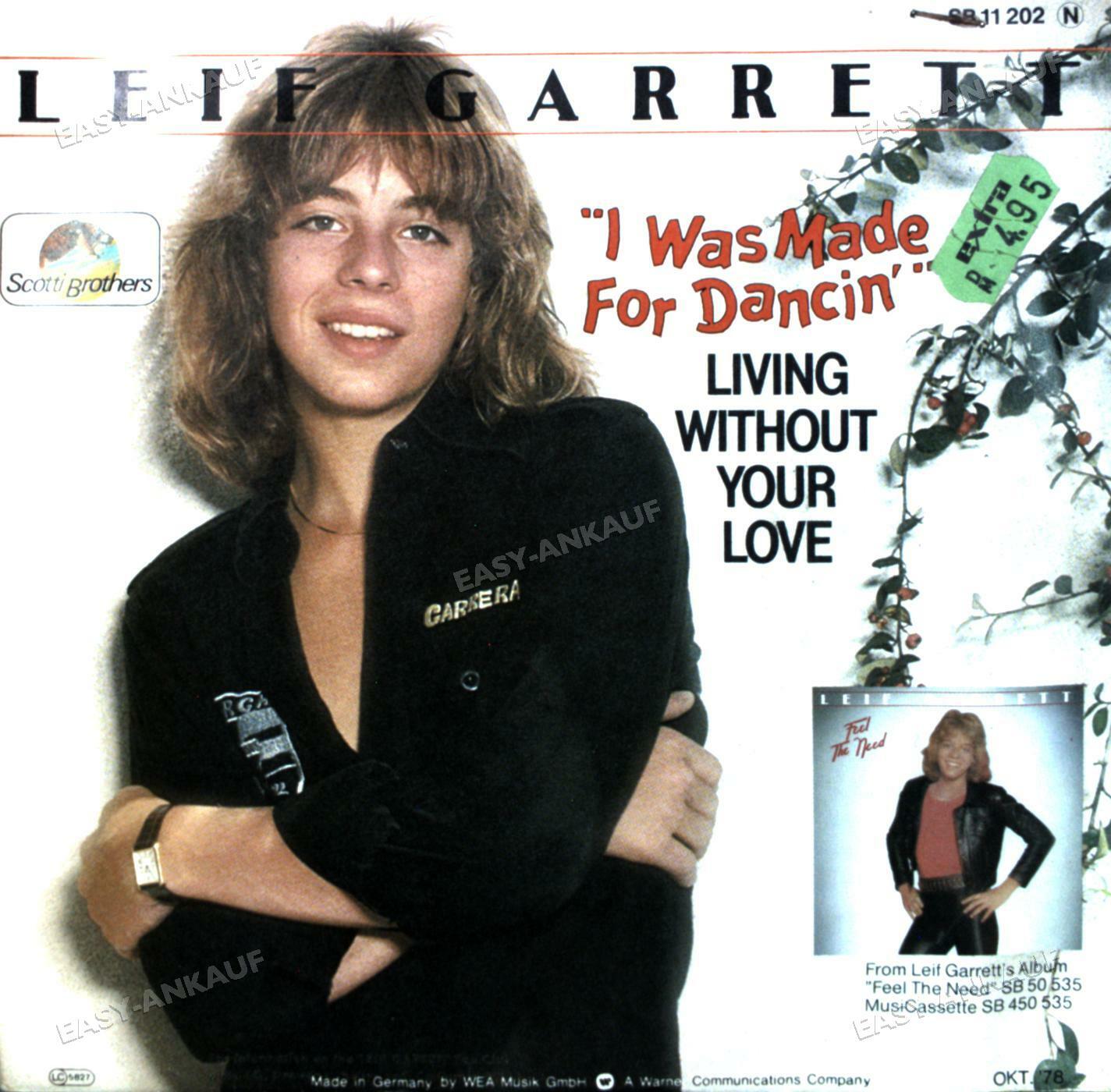 Leif Garrett - I Was Made For Dancin / Living Without Your Love 7in 1979 .