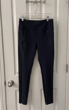 Athleta Women s Black Pants With 2 Zip Pockets Size S EUC