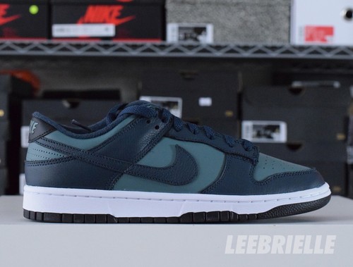 Nike Dunk Low Retro PRM Mineral Slate Armory Navy DR9705-300 Men's Size | eBay