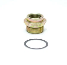 Fuel Bowl Inlet Fitting For 3/8" Tube 5/8-18 ID Thread 7/8-20 OD - Fits: Holley