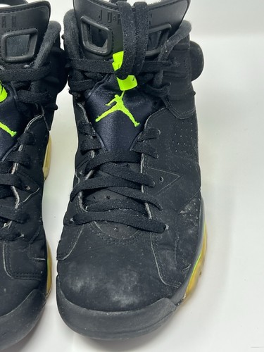 Scarpe Nike Air Jordan 6 Retro Verde Elettrico 2021 Uomo Taglia 8.5 CT8529-003 - Foto 4 di 21