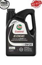 Castrol Edge 0W-20 Advanced Full Synthetic Motor Oil, 5 Quarts 23.19 per gallon