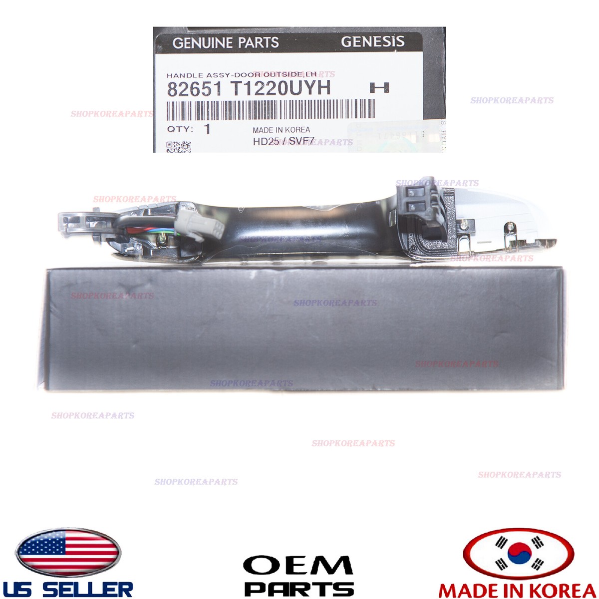 Genuine Front Door Handle Outside LEFT Driver Side ⭐ GV70 3.5L