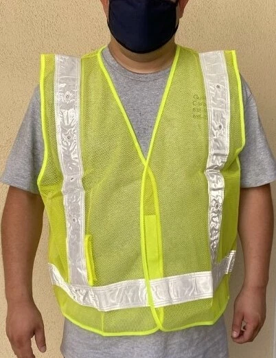 Flashing vest clearance