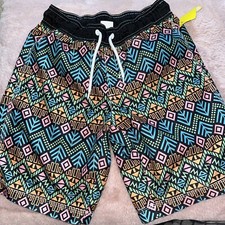 BOYS Gymboree SWIM SIZE 7/8 Colorful Fun Design C17