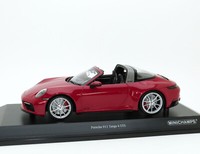 Porsche 911 Targa 4 Gts 992 2021 Rot Red Rouge Rosso Minichamps 155061062 1:18