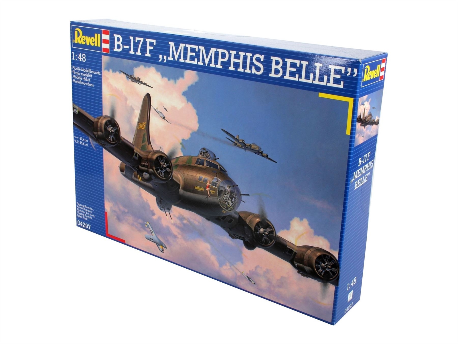 Revell - B-17F Memphis Belle 1:48 Model Kit - 04297