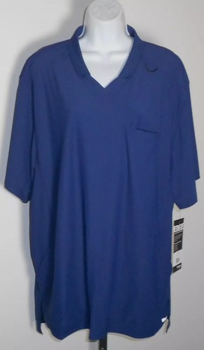 Grey's Anatomy Edge Indigo Nurses Uniform Scrub Top Size XL Nwt - Picture 1 of 2