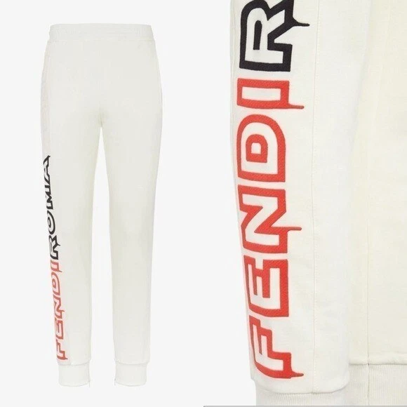 Pantaloni della tuta Fendi Marc Jacobs nuovi con etichette jogger $1.450 48 M