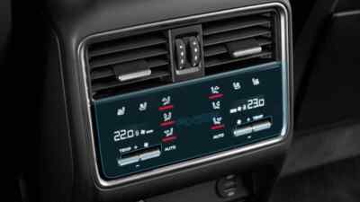 Porsche Cayenne Klima-Displayschutzfolie 8,6  2017 - 2022