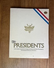 VTG THE PRESIDENTS INDIVIDUAL PORTRAITS OF THE PRESIDENTS 1-38th - Free Ship
