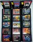 Vintage 18 Game LOT Sega 1989 NHL/NBA JAM/Lion King/PitFall/Aladdin/Alt Beast!🔥