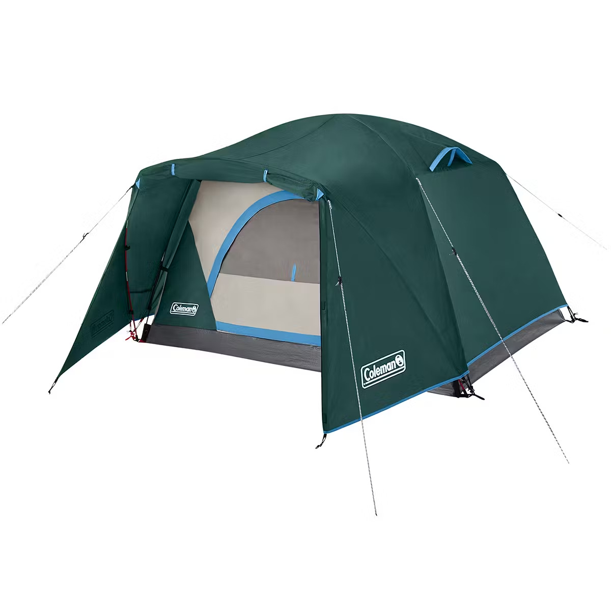 Coleman Skydome 2-Person Camping Tent with Full-Fly Vestibule in Evergreen NIB