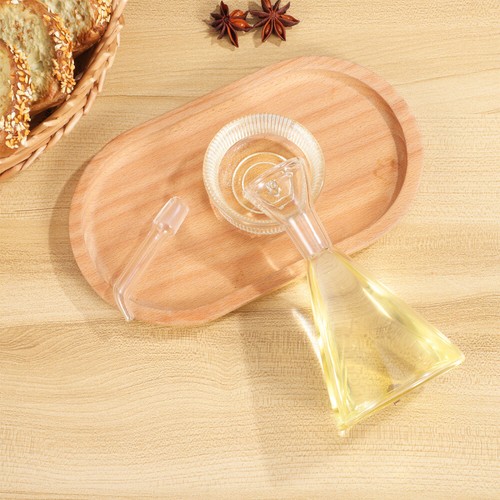 Kitchen Oil Container Ölkontrolltopf Ölspender Olivenölspender Aus Glas - Bild 9 von 12