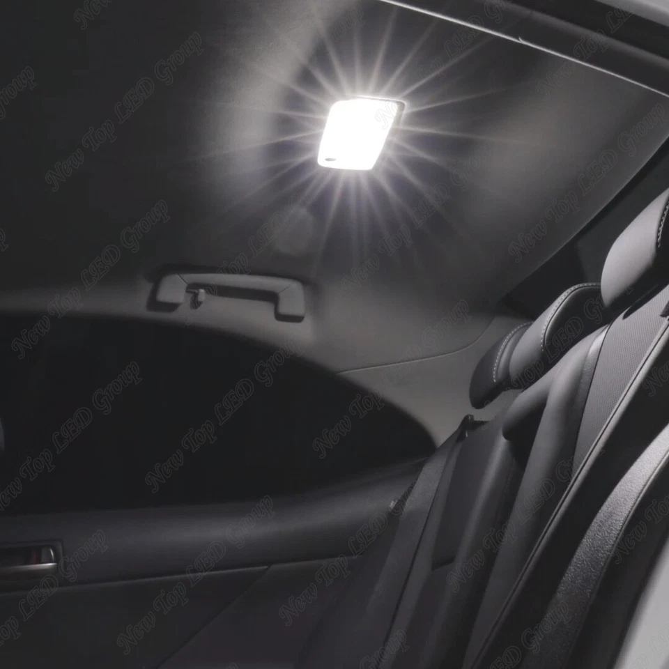 Equipamiento interior de luces LED blancas Canbus para Lexus IS250 IS350 200t 2014-2019 Foto 4 de 4