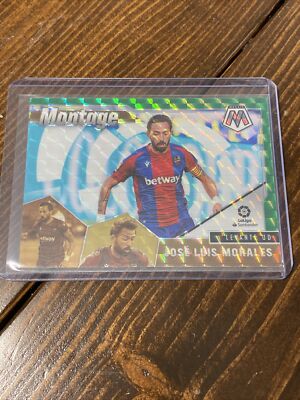 2020/21 Mosaic LaLiga La Liga MONTAGE Green Prizm - JOSE LUIS MORALES Levante