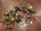 Lot of Vintage~Playmates TMNT Teenage Mutant Ninja Turtles~Figures~Weapons~Accs.