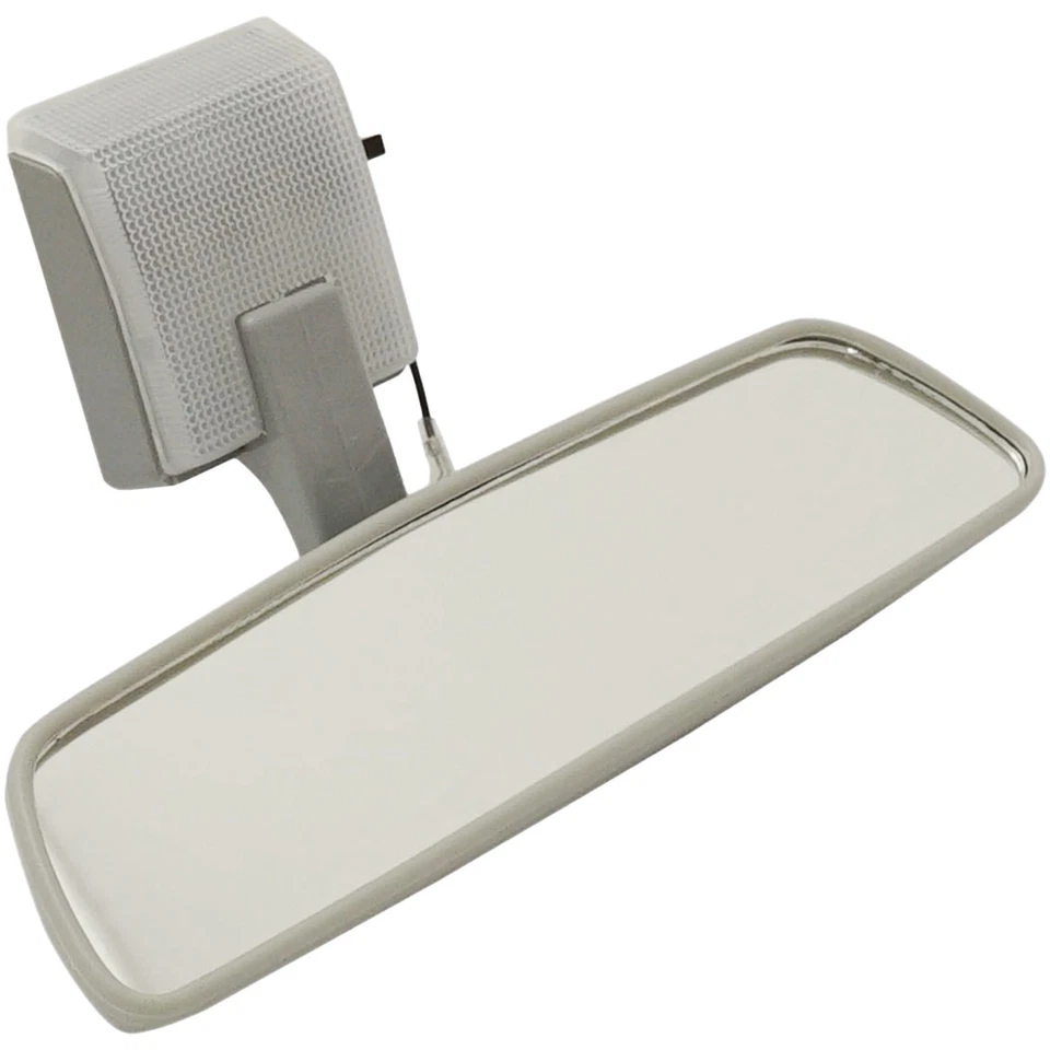 Inside Rearview Mirror 3 Wire Rear View Lighted for 84-88 Toyota Pickup Truck - Image 2 of 4